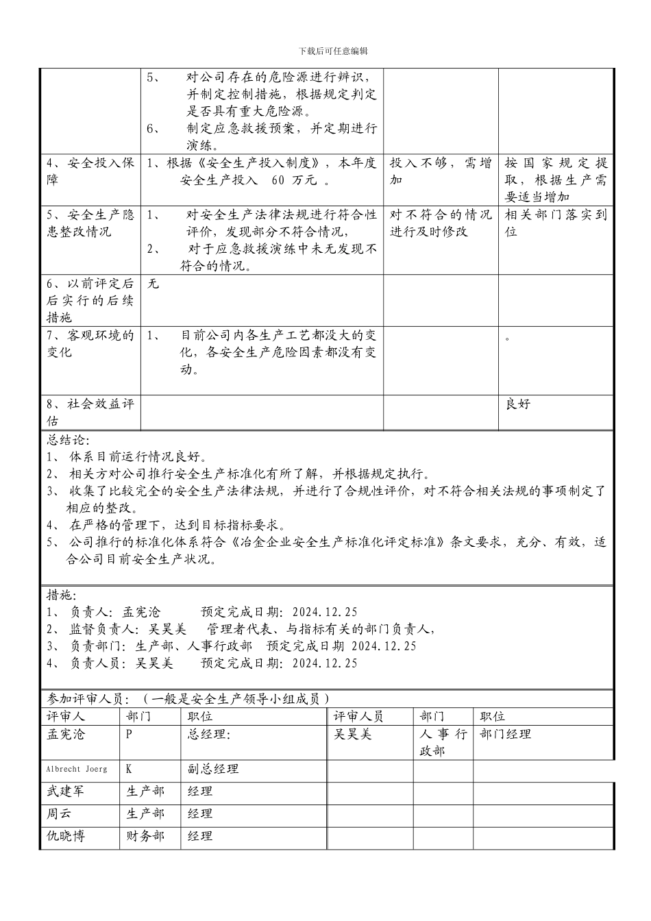 13.2安全生产标准化绩效评定和持续改进记录_第3页