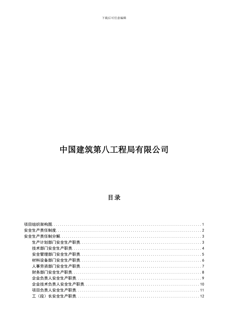 15-安全生产责任制及分解及考核办法_第2页