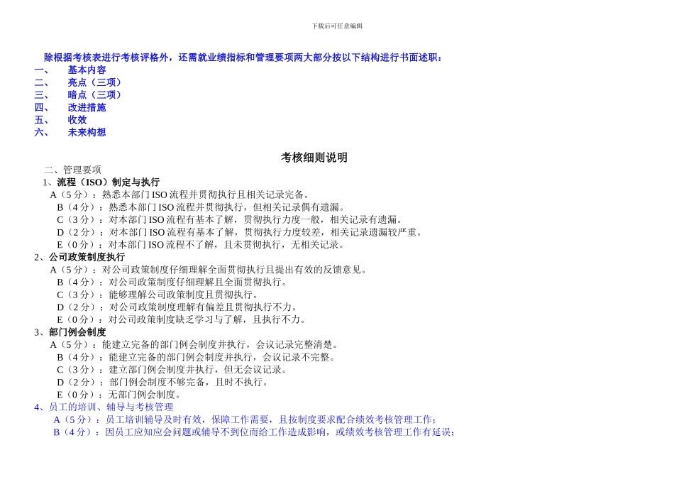 1962生产经理考核表_第3页