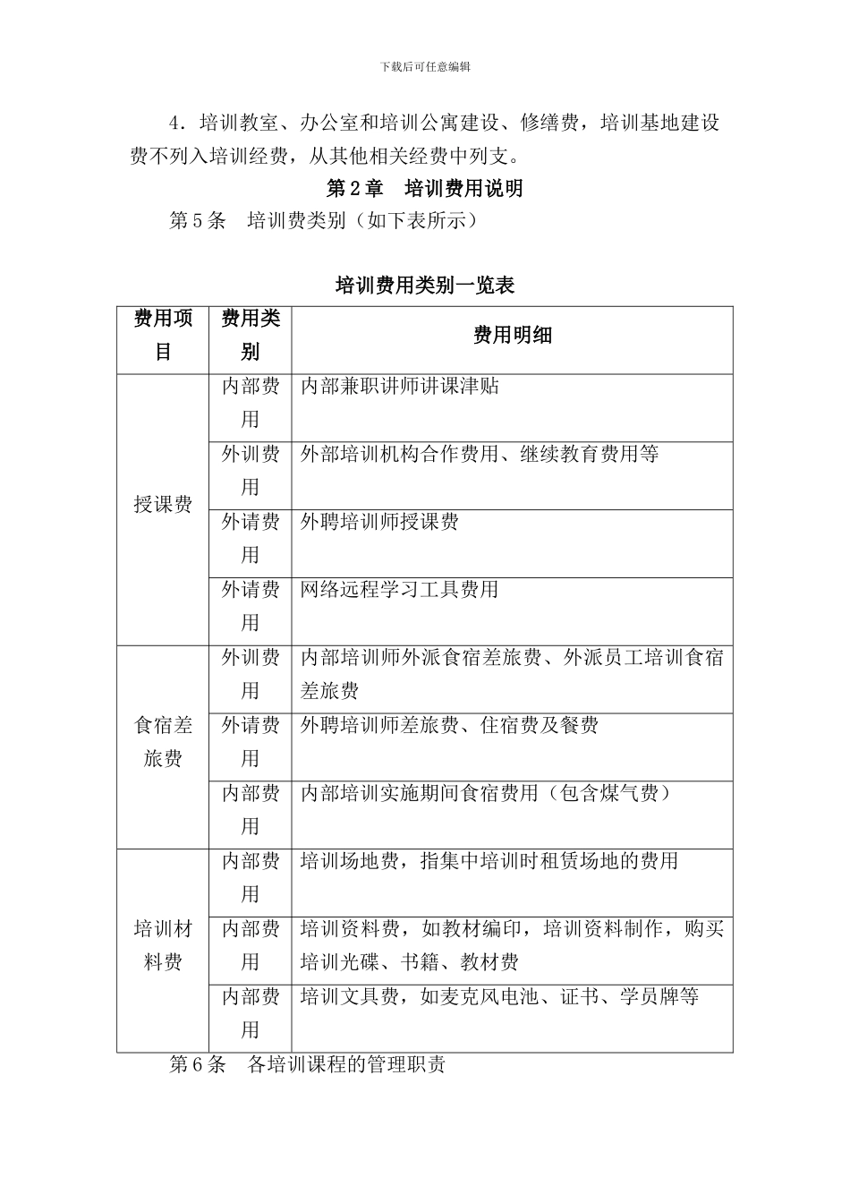2.2.1--培训费用管理控制办法_第2页
