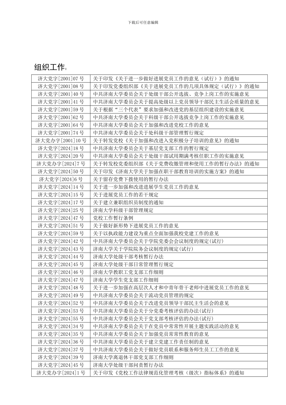 2001-2024年各部门规章制度汇总_第3页