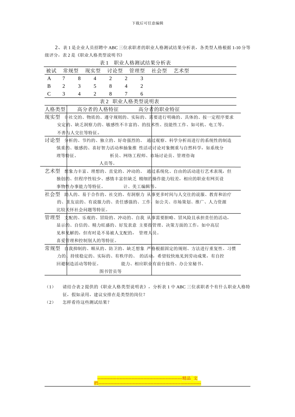 2003年11月人力资源师考试试题_第3页