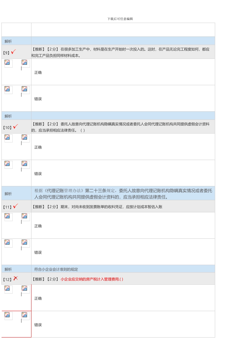 2024-2024年河北省会计继续教育考试题库_第3页