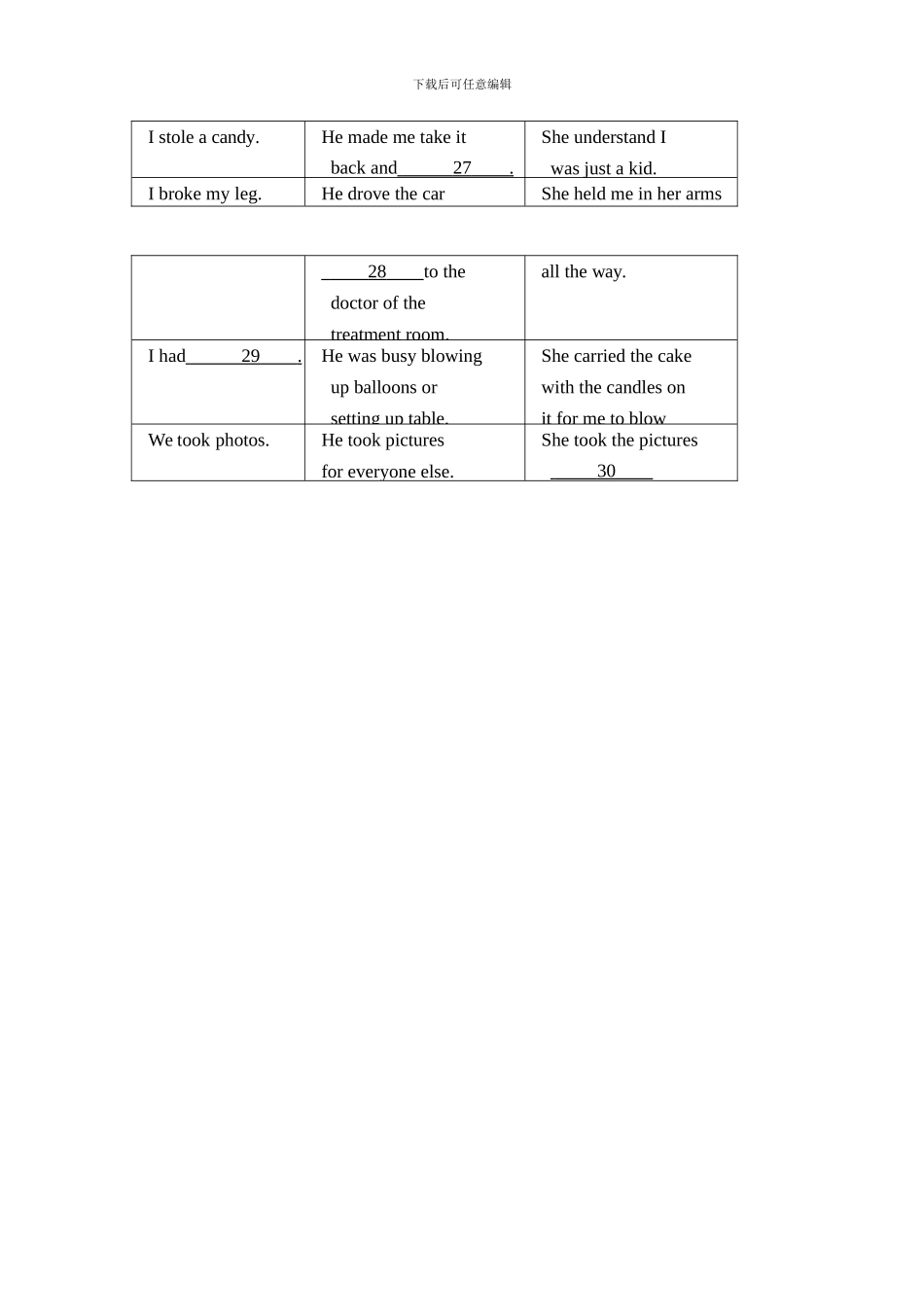 2024-年成都中考英语试题及答案_第3页