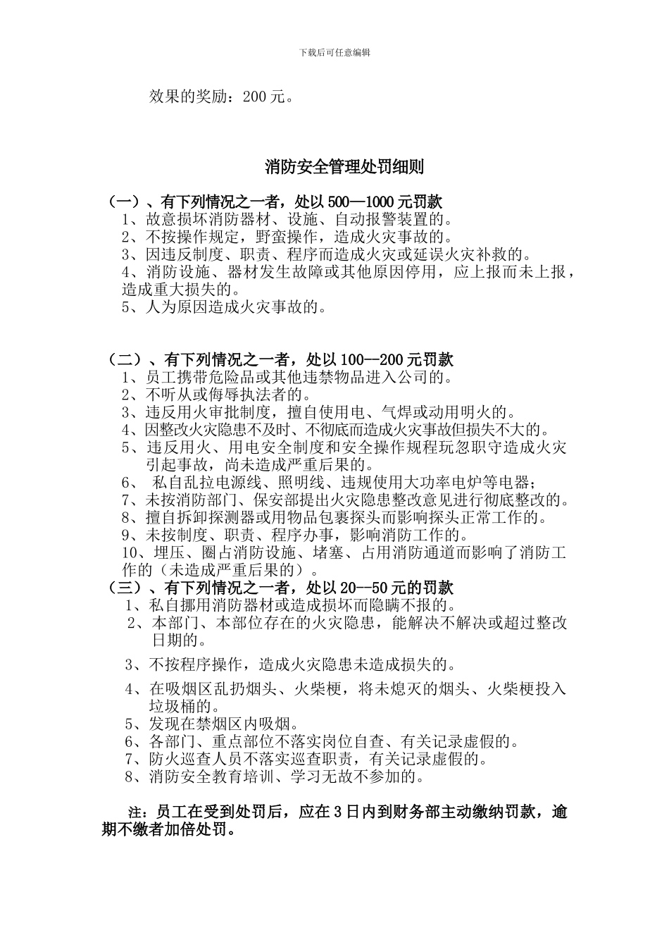 2024.7.25消防安全工作考评与奖惩制度_第2页