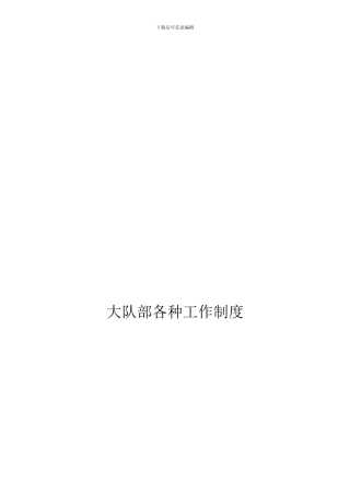 20248少先队工作各种制度