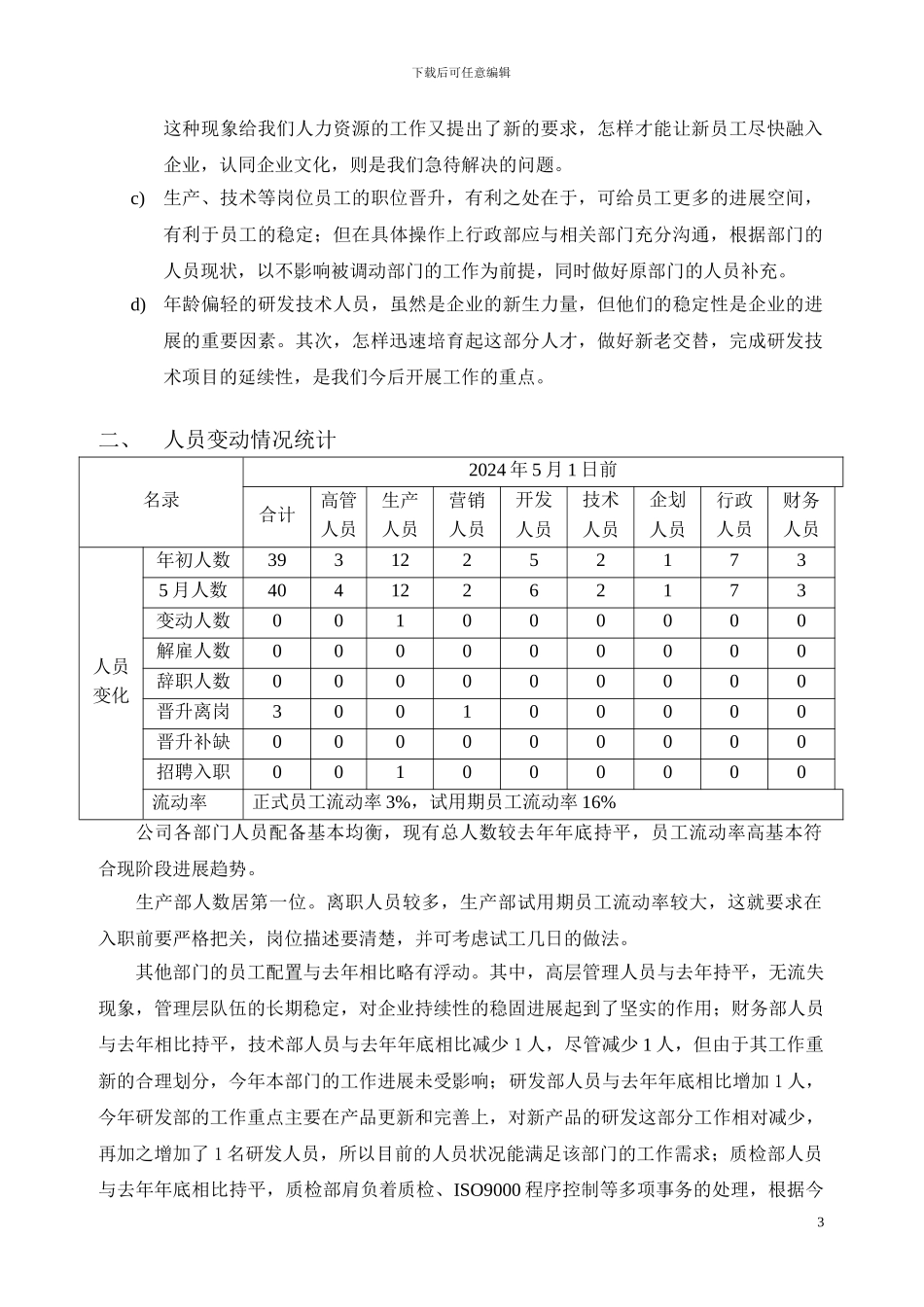 2024人力资源配置及员工培训情况报告_第3页