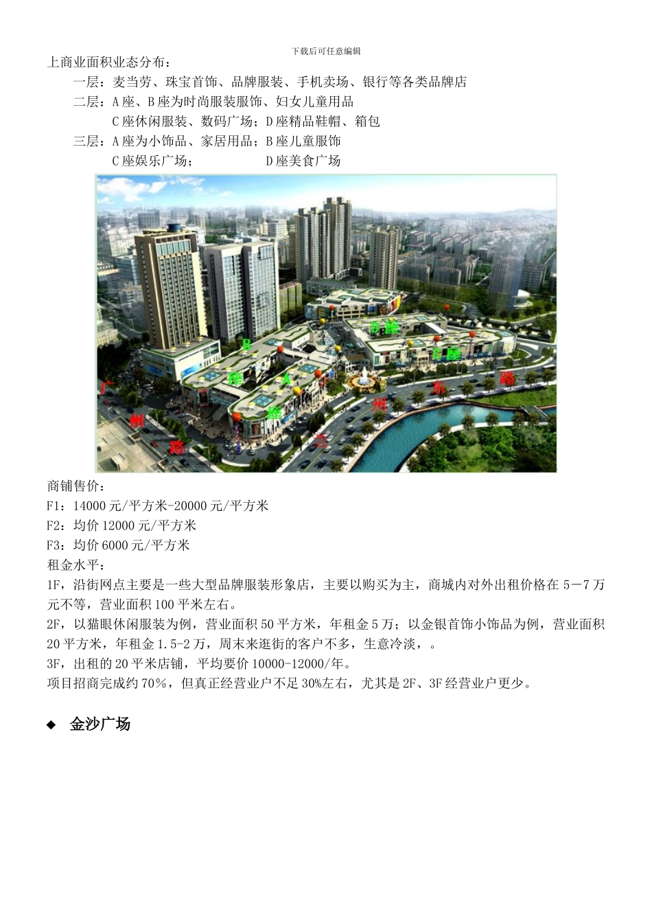 2024年7月胶州商业市场调查报告_第3页