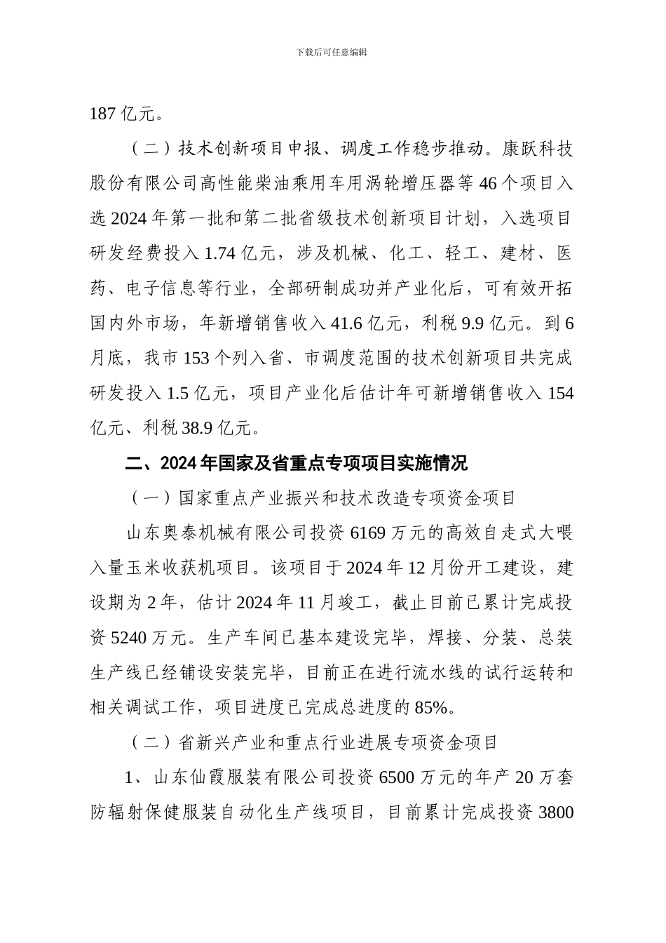 2024年上半年技术进步工作总结_第2页