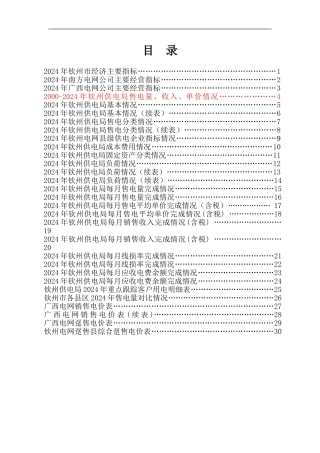 2024年主要经营指标