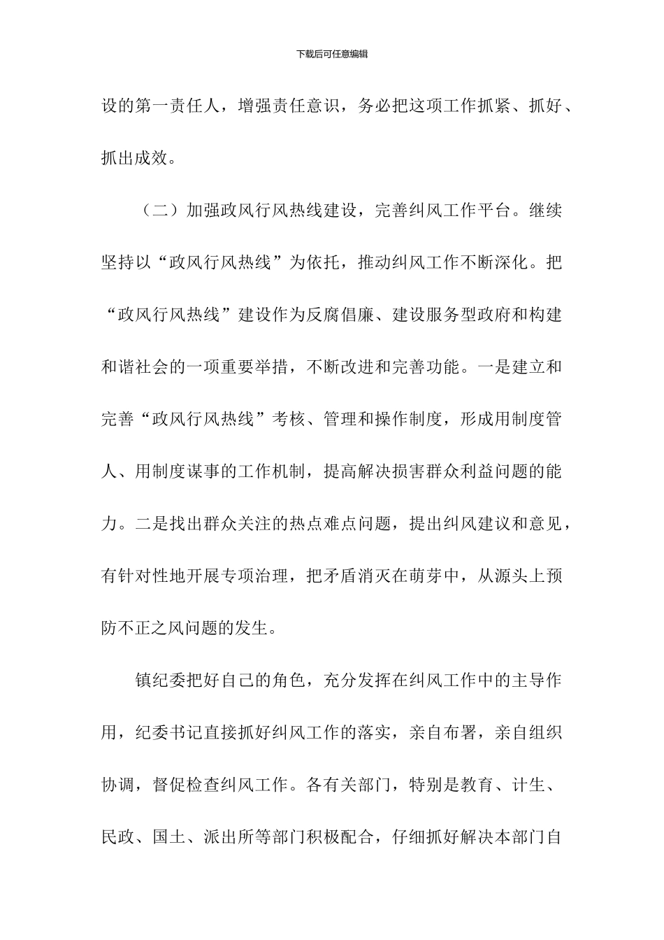 2024年乡镇政府部门工作总结_第3页