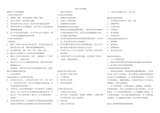 2024年人力资源管理师三级考试重点复习资料-内部资料-背会准过