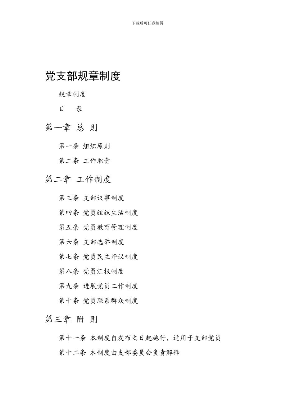 2024年党支部规章制度_第1页