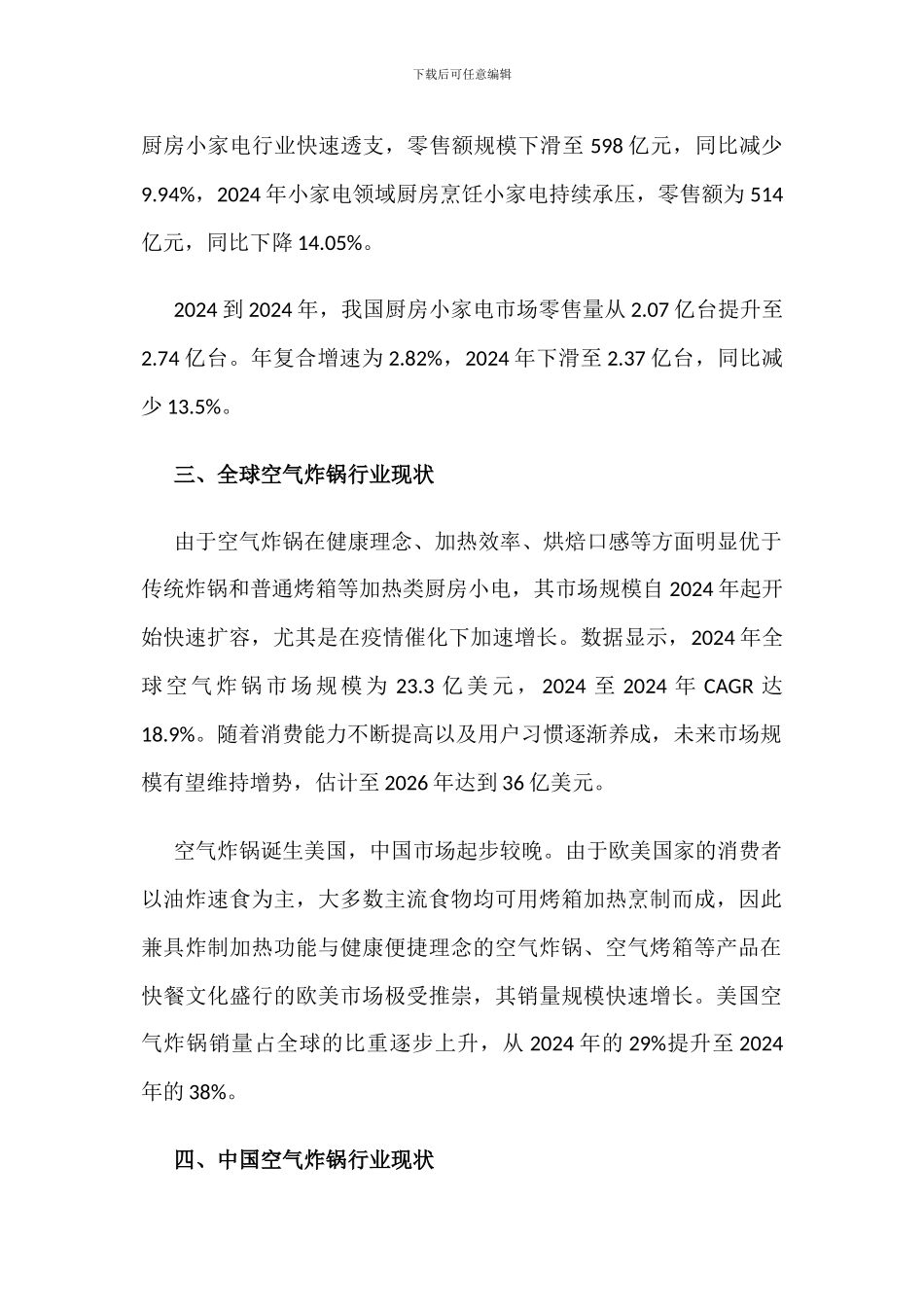 2024年全球与中国空气炸锅行业发展现状_第2页