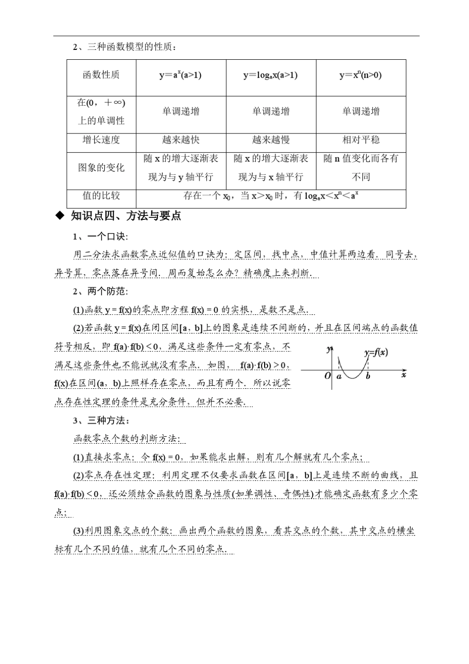 函数的零点复习_第2页