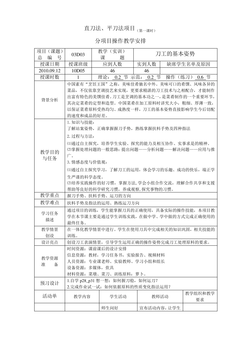 刀工刀法和勺工技术_第1页