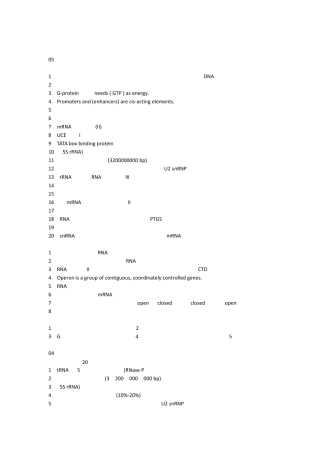 分子生物学试题_(Felisa)