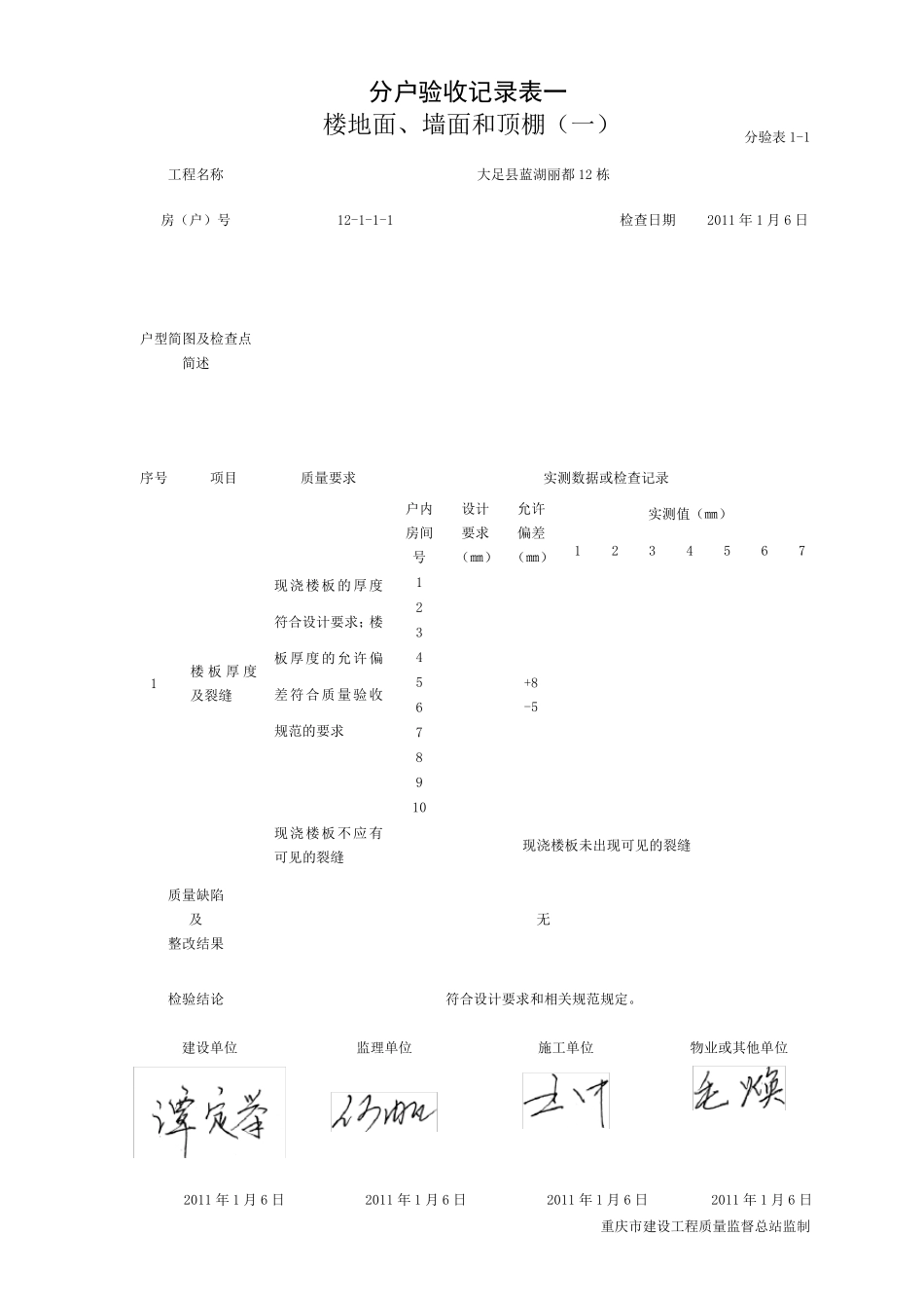分户验收资料范本_第3页