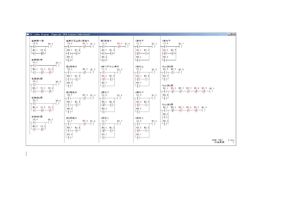 分析与调试一个PLC电梯程序_第3页