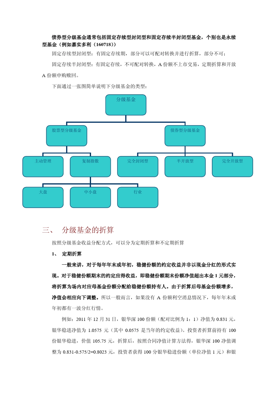 分级基金基本介绍及实例分析_第3页