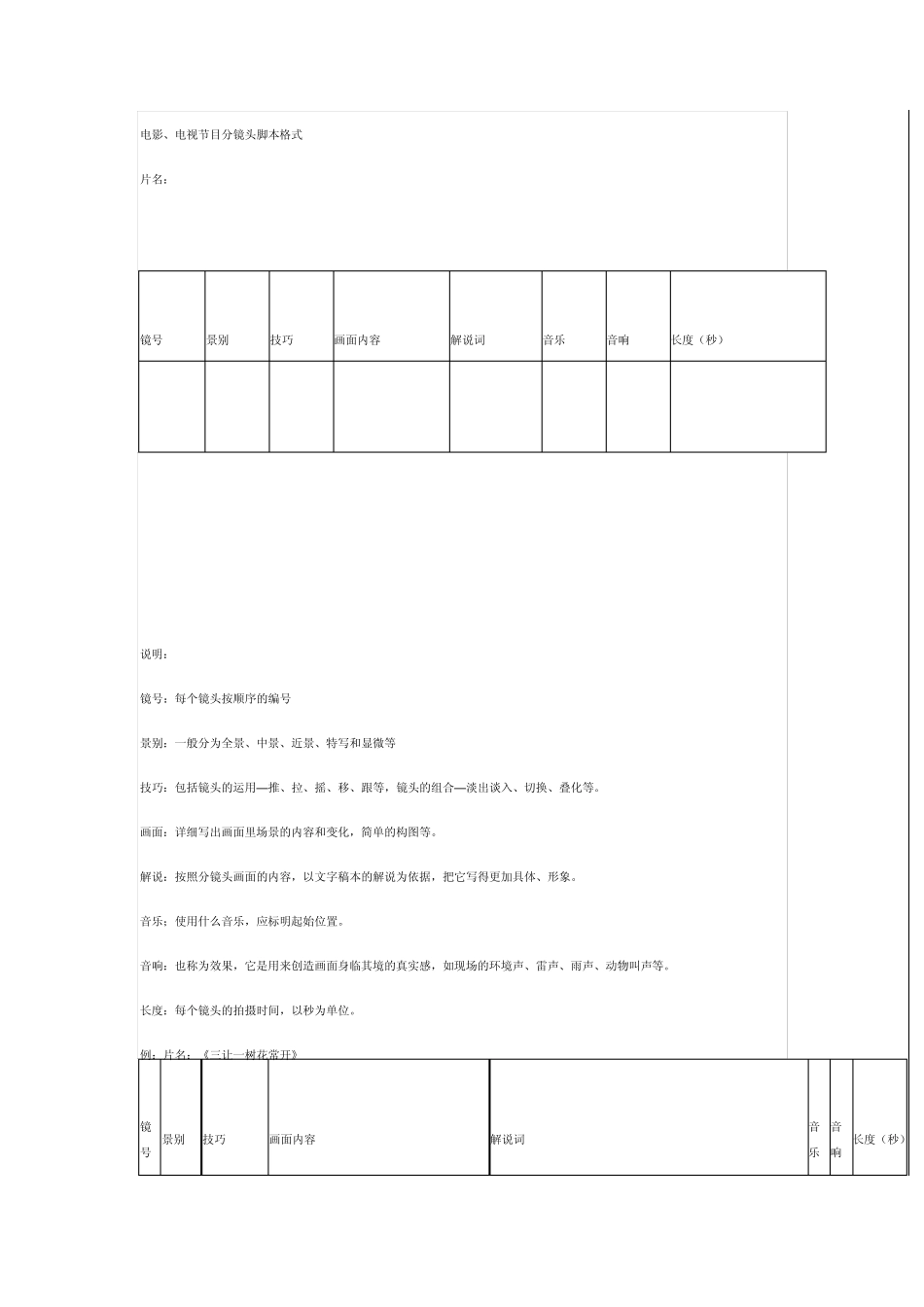 分镜头脚本格式_第1页