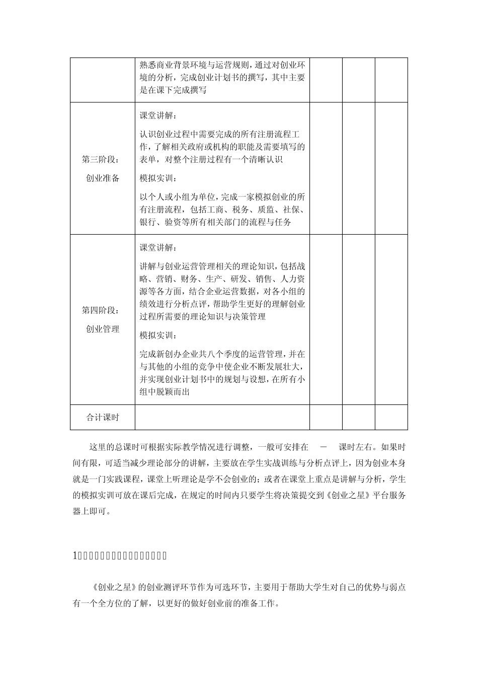 创业之星教学大纲_第3页