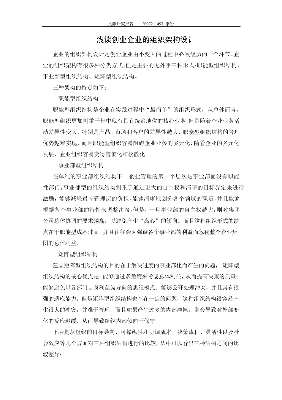 创业企业的组织架构设计_第1页