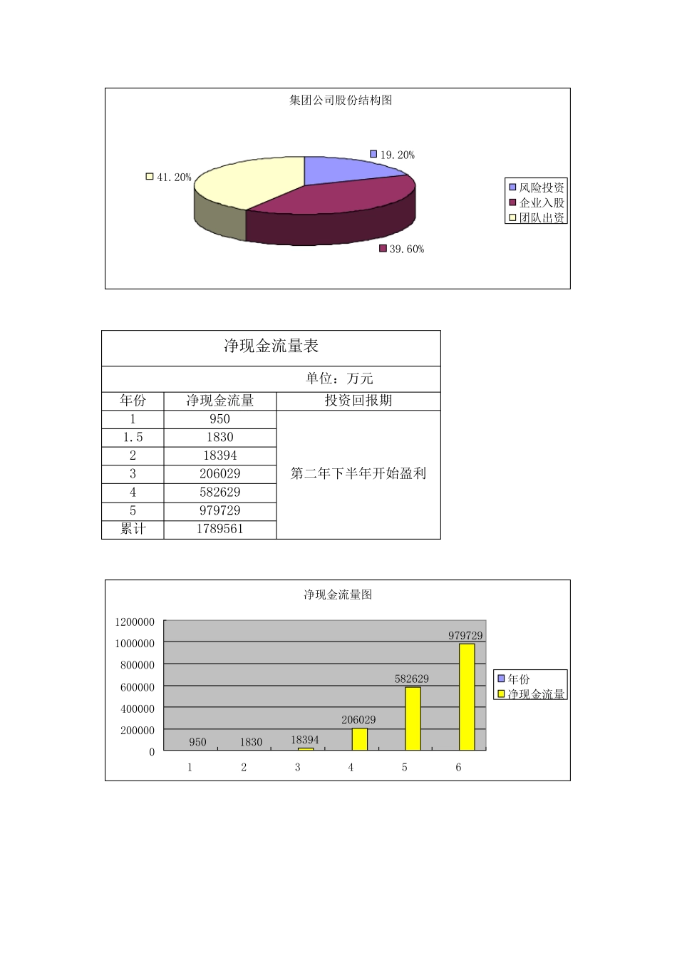 创业计划书财务模块_第2页