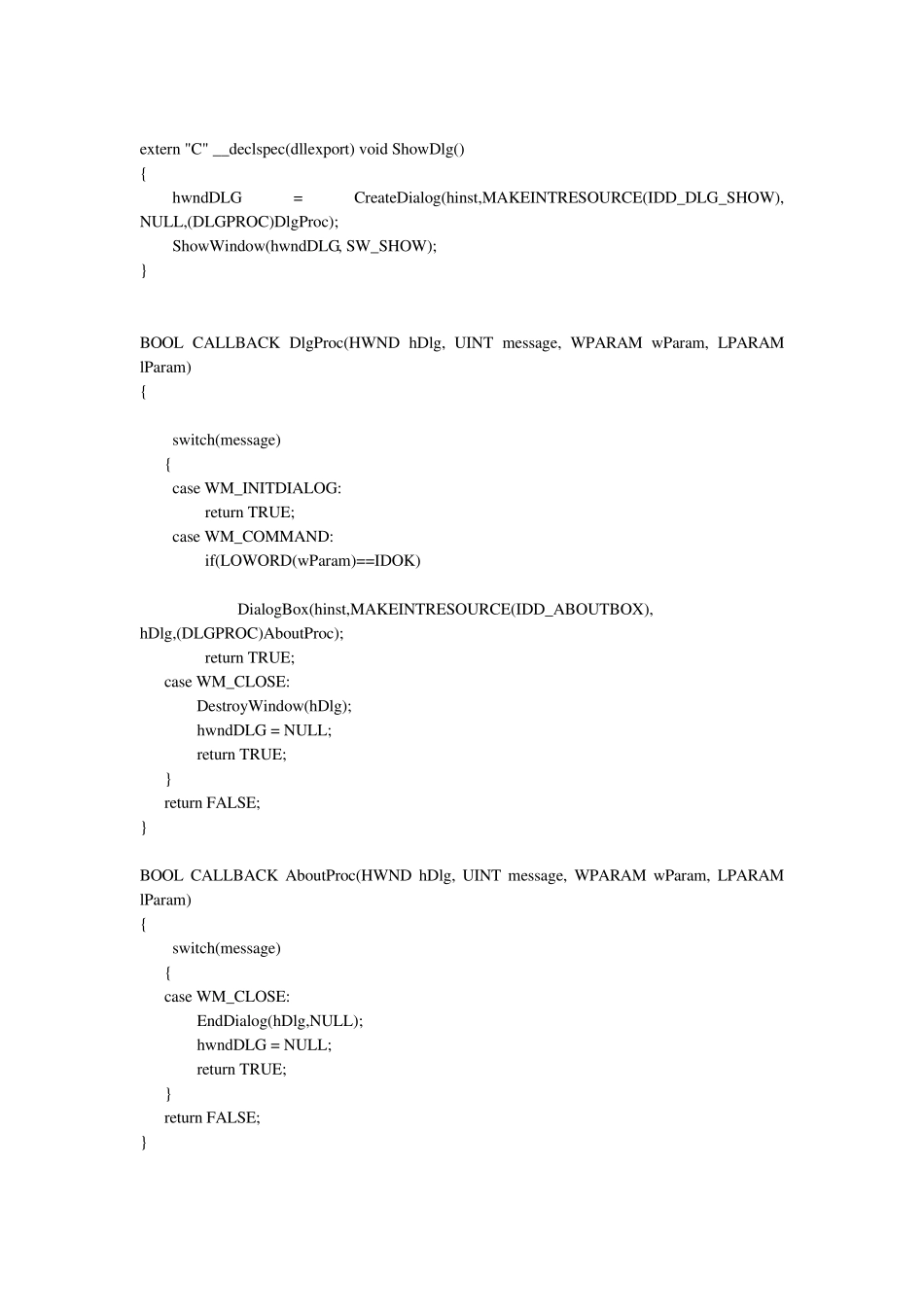 创建显示对话框的DLL_第2页