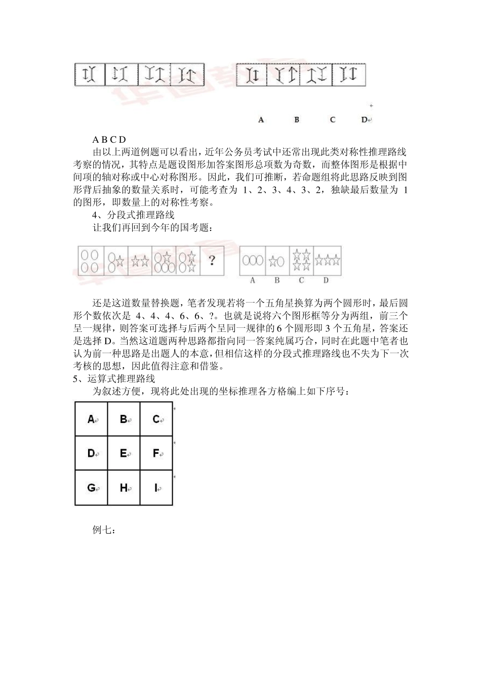 国考图形推理解析_第3页