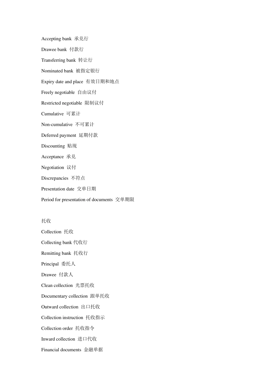 国际业务常用英语词汇_第2页