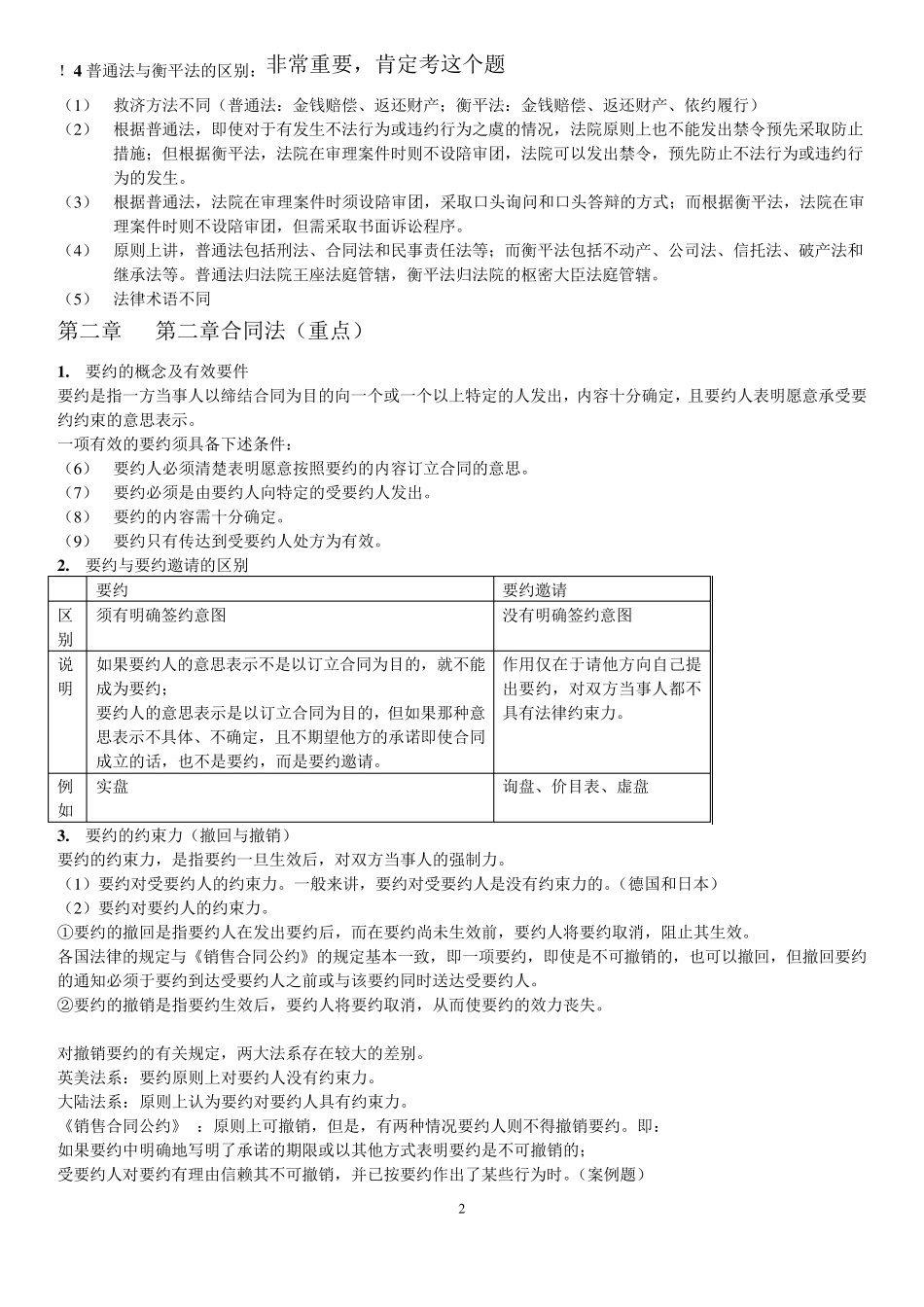 国际商法,期末复习资料_第2页