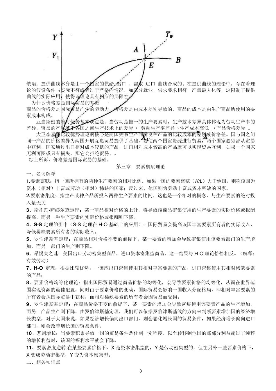 国际经济学复习资料_第3页