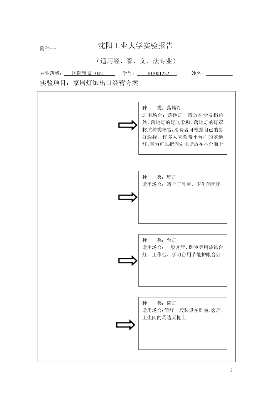 国际贸易实务出口商品经营方案_第3页