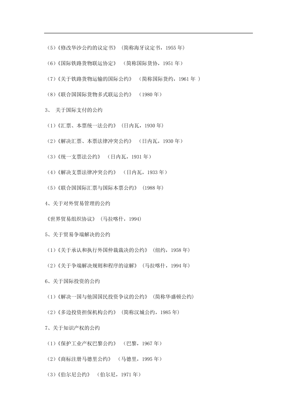 国际贸易法律法规_第3页