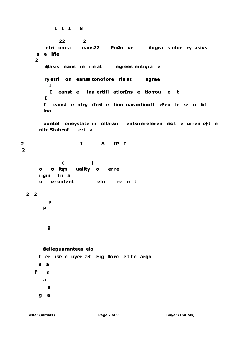 国际采购合同范本(中英文)_第2页