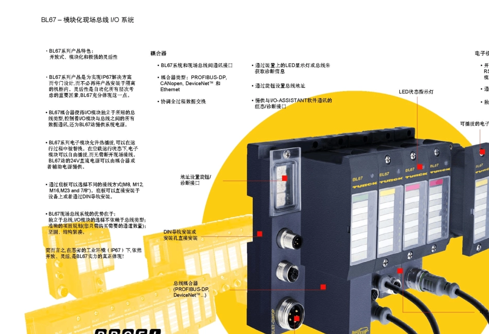 图尔克BL67现场总线模块资料_第3页