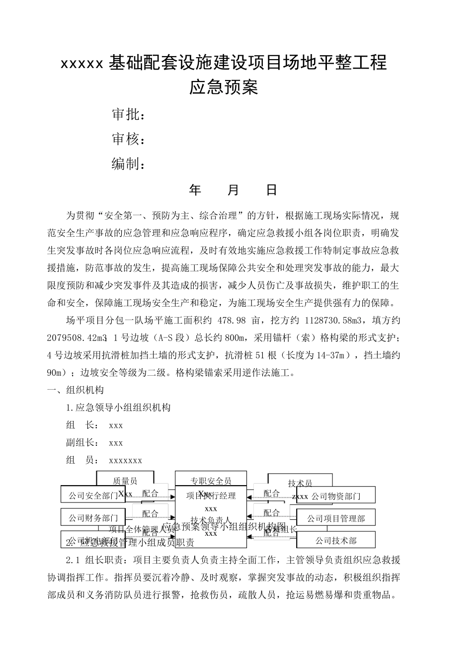 土石方场平应急预案_第1页