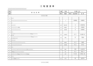土石方开挖、场地平整工程清单报价