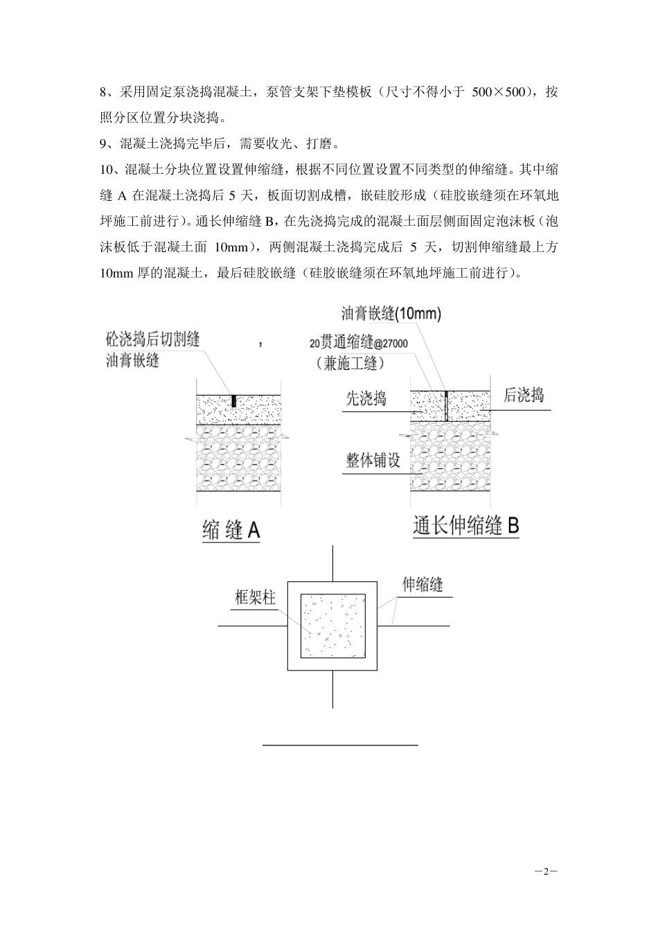 地下室疏水层施工方案_第2页