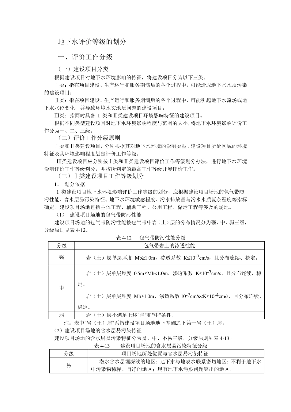 地下水评价等级的划分_第1页
