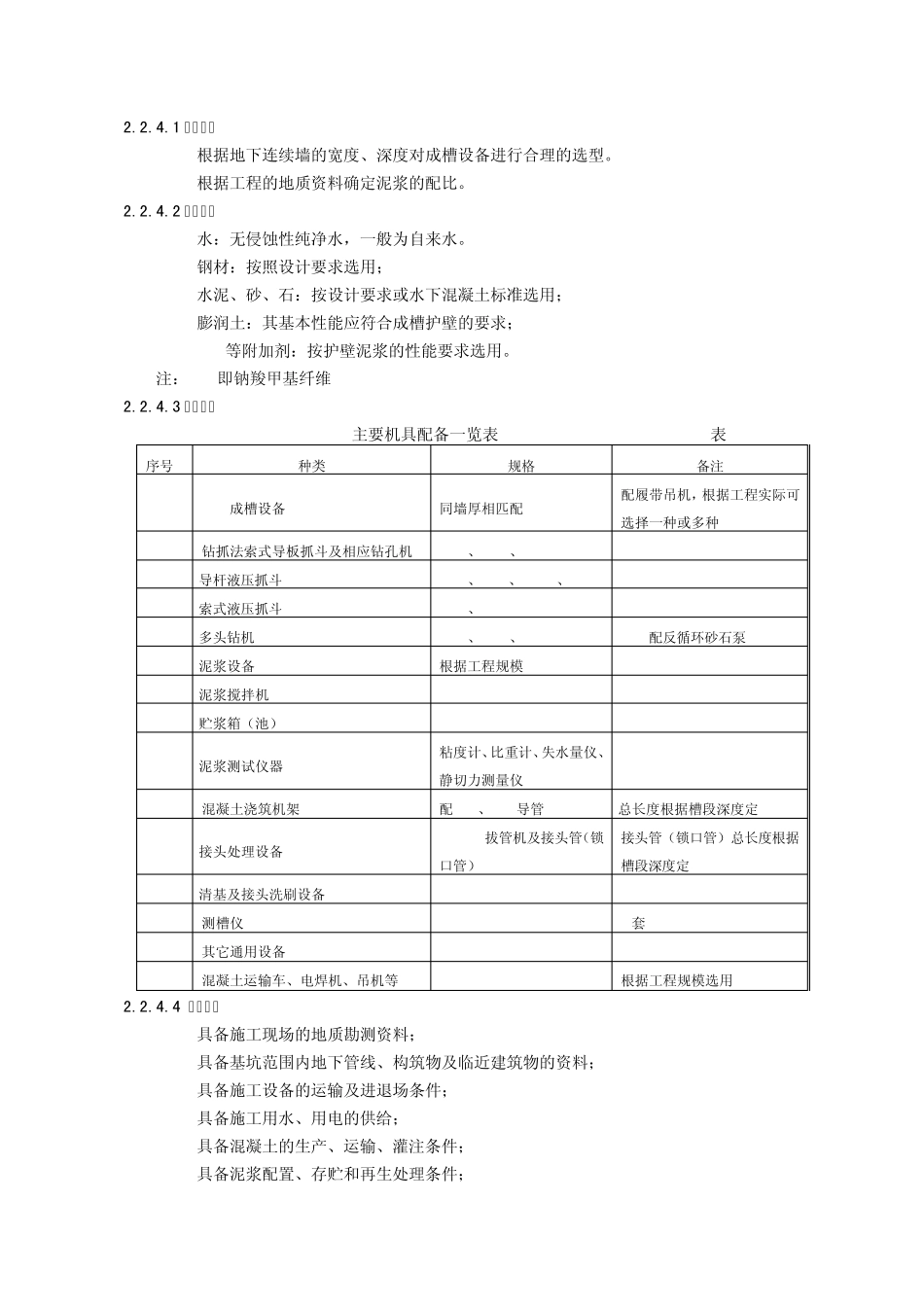 地下连续墙防水施工工艺标准2.2_第2页