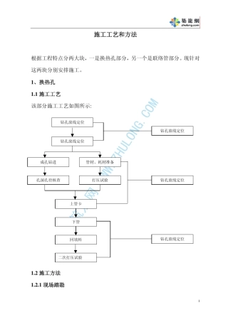 地埋管施工工艺和方法