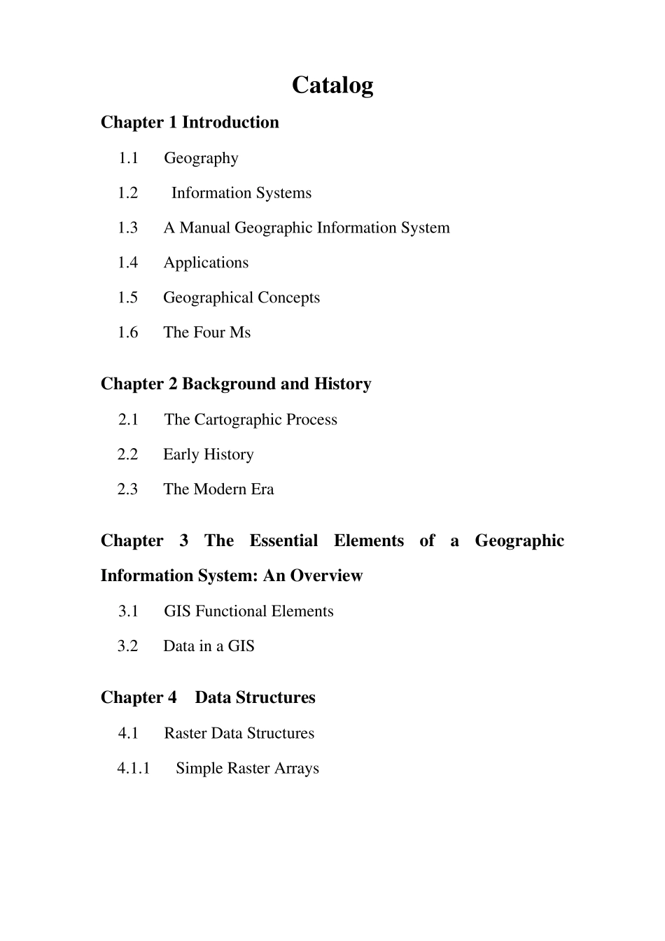 地理信息系统教程(汤国安,英文版)_第1页