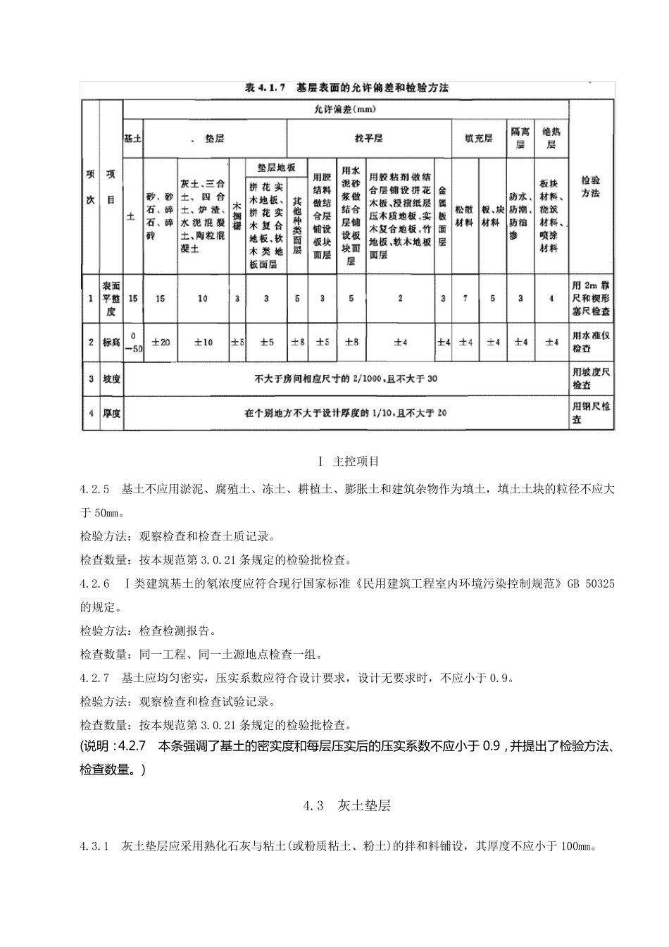 地面检验批检查数量GB502092010建筑地面工程施工质量验收规范_第3页