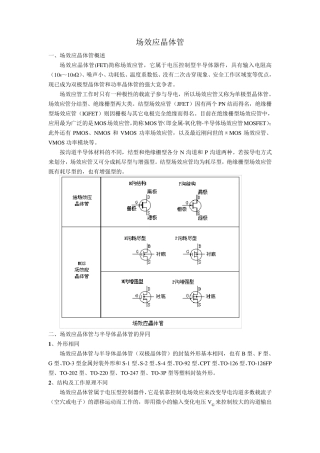 场效应晶体管
