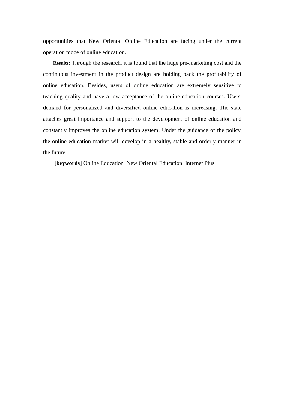 电子商务-“互联网+”给教育企业带来的机遇和挑战 --以新东方教育集团为例_第3页