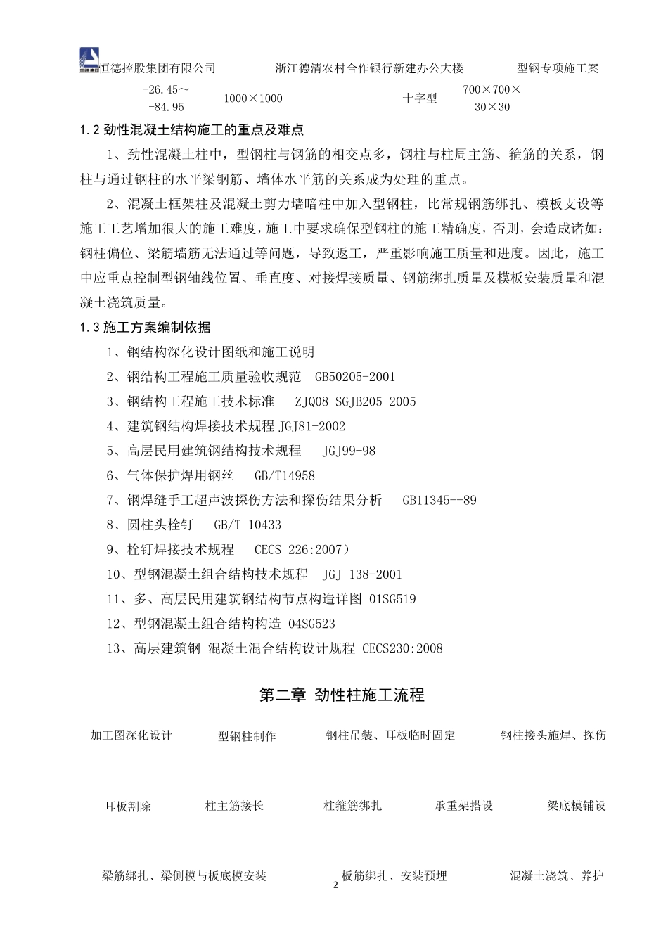 型钢混凝土结构施工方案_第3页