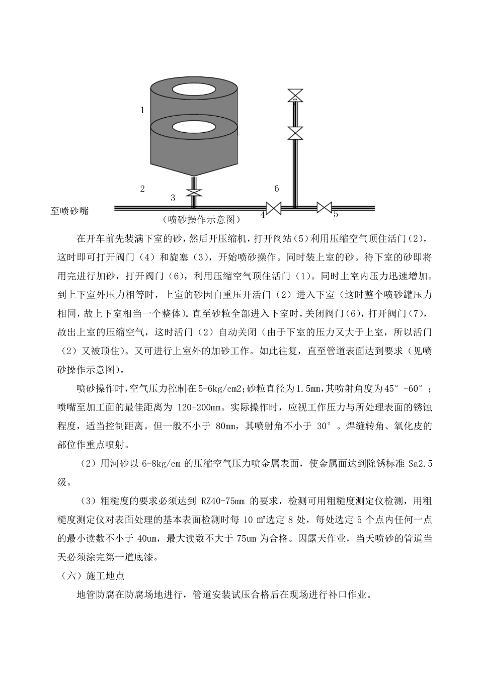 埋地管道防腐施工方案及主要技术措施_第3页