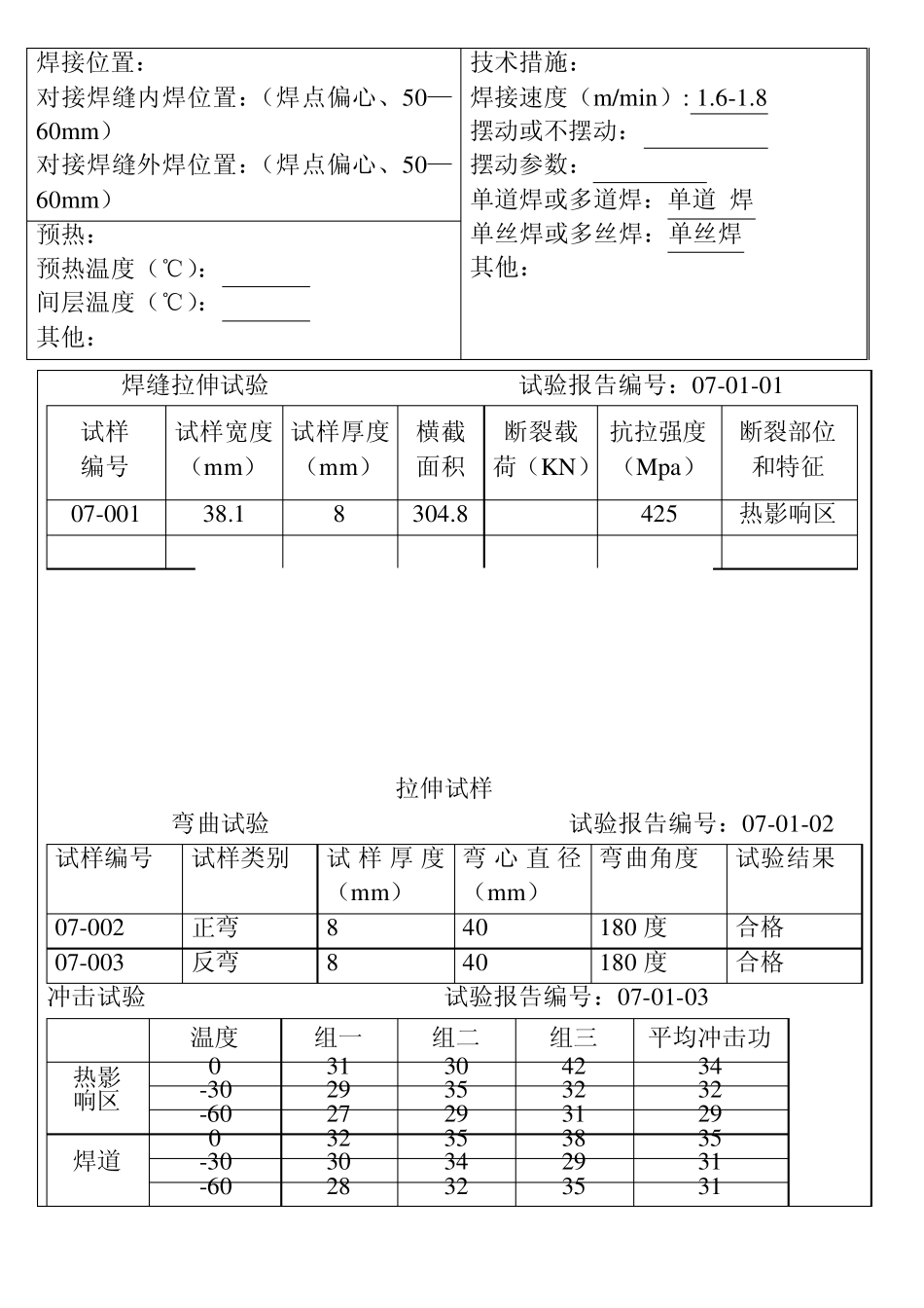 埋弧焊焊接工艺评定报告_第2页